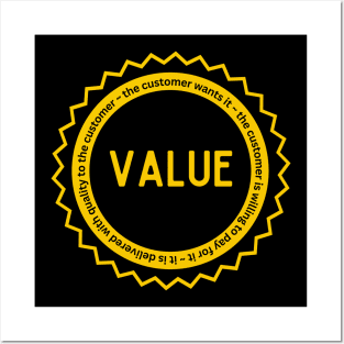 Customer Value Posters and Art